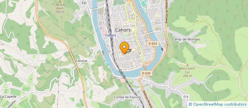 localisation de l'entreprise MADAME MIHAELA-LILIANA STOICA  CAHORS