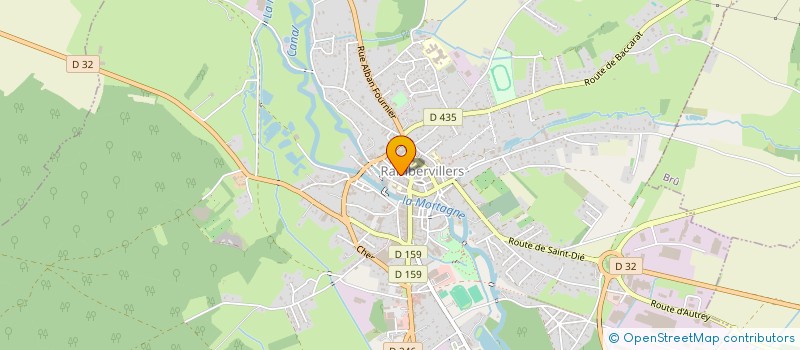 localisation de l'entreprise MADAME MIHAELA MAMAI  RAMBERVILLERS