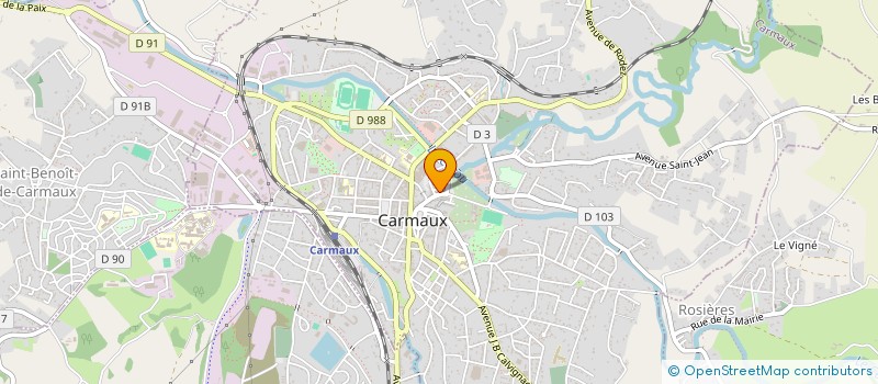 localisation de l'entreprise MADAME MIHAELA MOCANU  CARMAUX