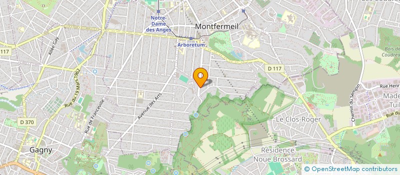 localisation de l'entreprise MADAME MIHAELA NEAGU  MONTFERMEIL