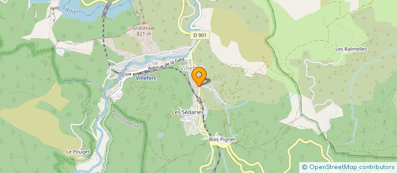 localisation de l'entreprise MADAME MIHAELA PACURAR  VILLEFORT