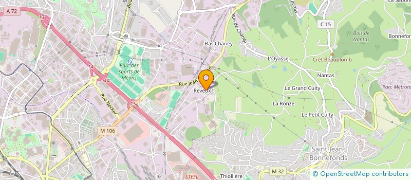 localisation de l'entreprise MADAME MIHAELA RADU à SAINT-ETIENNE