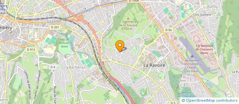 localisation de l'entreprise MADAME MIHAELA SABAU  LA RAVOIRE