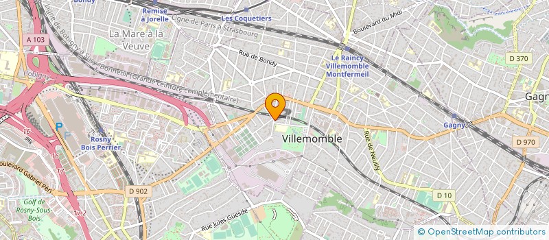localisation de l'entreprise MADAME MIHAELA-SORINA BREZEANU à VILLEMOMBLE