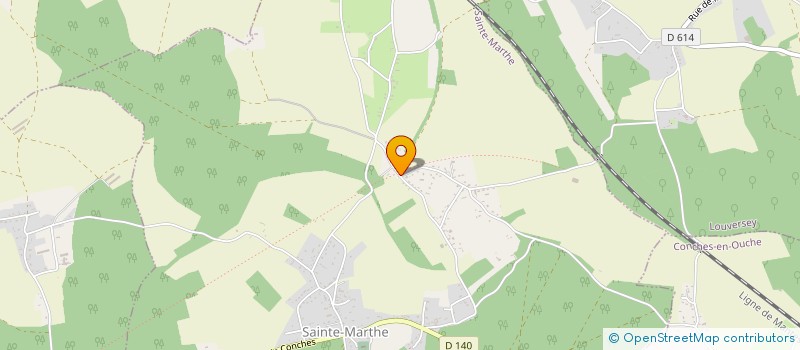 localisation de l'entreprise MADAME MIHANTA RAKOTONDRAMANANA  SAINTE-MARTHE