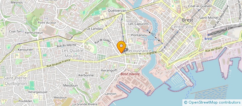 localisation de l'entreprise MADAME MIHIAU AUCH à BREST