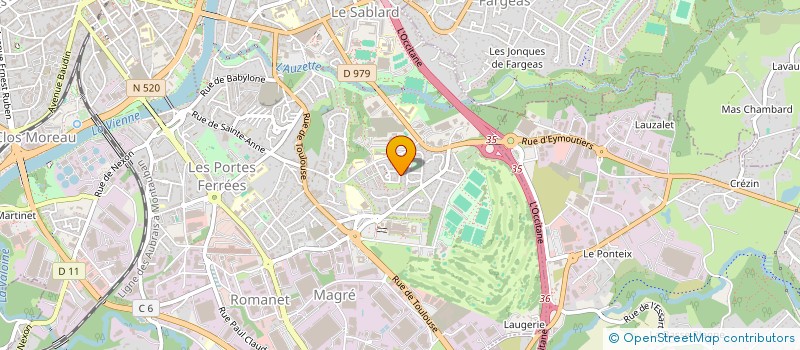 localisation de l'entreprise MADAME MIHONA FAZLJI à LIMOGES