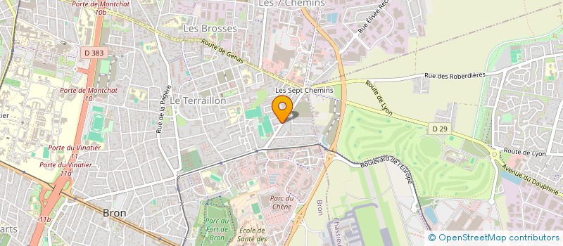 localisation de l'entreprise MADAME MIHRIBAN DURSUN  BRON