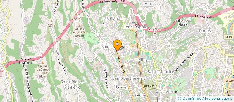 localisation de l'entreprise MADAME MIINA RAIHA à NICE