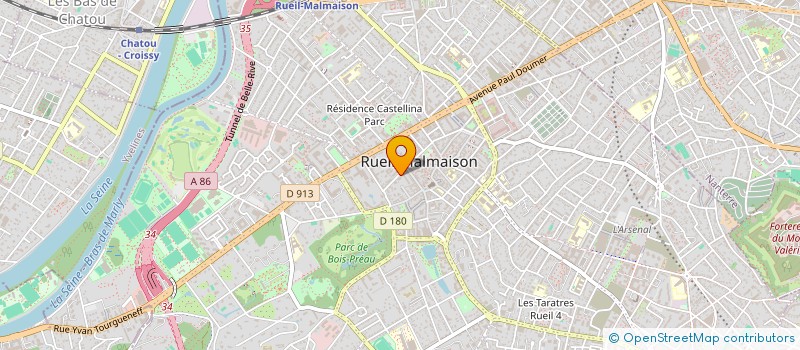 localisation de l'entreprise MADAME MIJA RABEMANANJARA à RUEIL-MALMAISON
