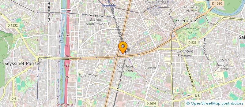 localisation de l'entreprise MADAME MIKA PEYTON à GRENOBLE