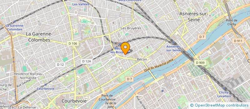 localisation de l'entreprise MADAME MIKA YAMAZAKI à COURBEVOIE