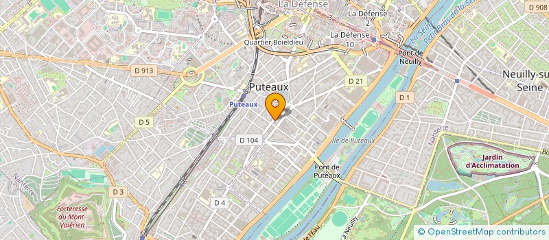 localisation de l'entreprise MADAME MIKAELA COLLIN  PUTEAUX