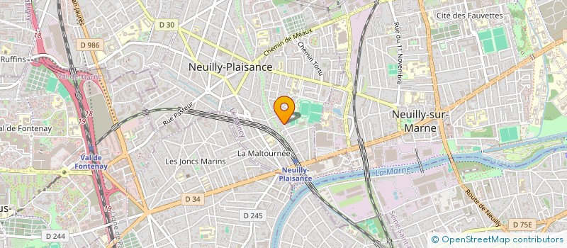 localisation de l'entreprise MADAME MIKAELA MATIAS NUNES à NEUILLY-PLAISANCE