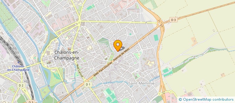 localisation de l'entreprise MADAME MIKAELLA BOUVET  CHALONS-EN-CHAMPAGNE