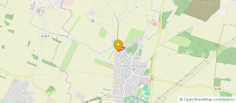 localisation de l'entreprise MADAME MILA BADOUX  VERT-LE-GRAND