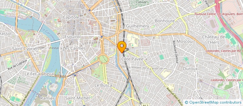 localisation de l'entreprise MADAME MILA BLAISE  TOULOUSE