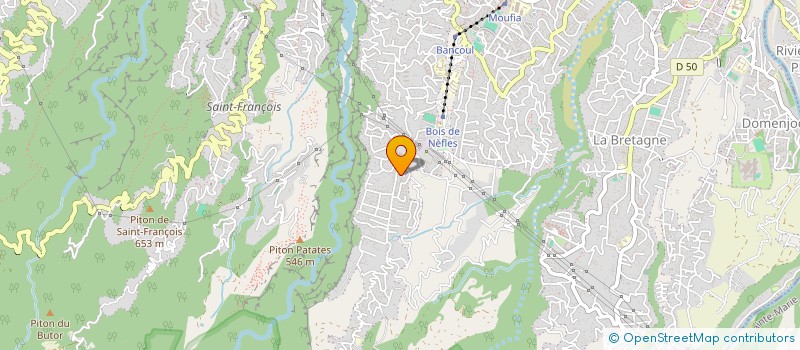 localisation de l'entreprise MADAME MILA BLIN  SAINT-DENIS