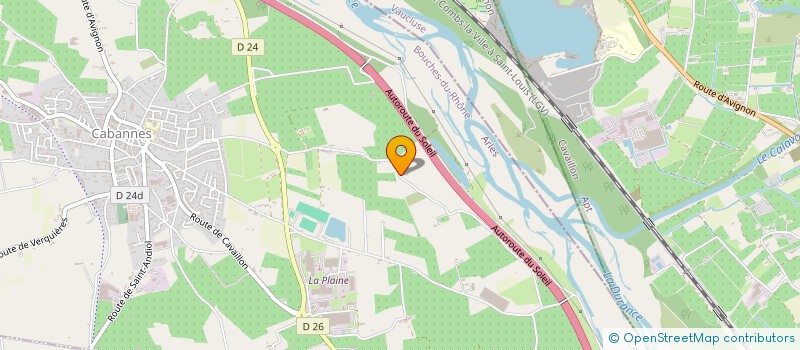 localisation de l'entreprise MADAME MILA HANNAOUI  CABANNES