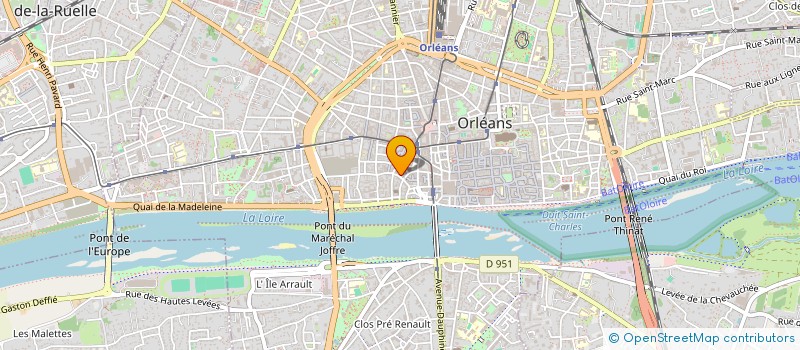 localisation de l'entreprise MADAME     MILA  MIKOVIC  ORLEANS