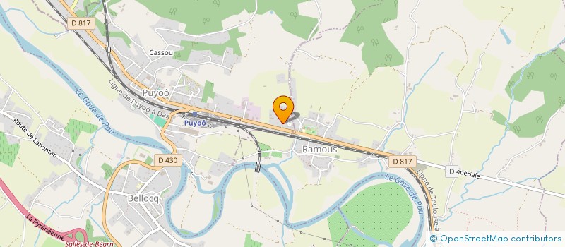 localisation de l'entreprise MADAME MILADY DOUCHET à PUYOO