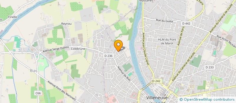 localisation de l'entreprise MADAME MILAGROS CONESA  VILLENEUVE-SUR-LOT