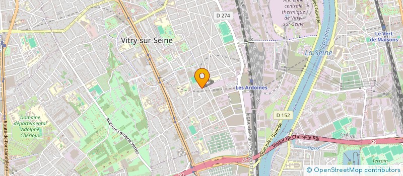 localisation de l'entreprise MADAME MILAGROS GIRALA GIMENEZ à VITRY-SUR-SEINE