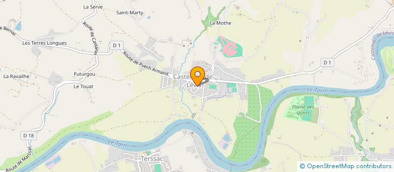 localisation de l'entreprise MADAME MILAGROS MELINA CARAFENCHOS-LEMIR  CASTELNAU-DE-LEVIS