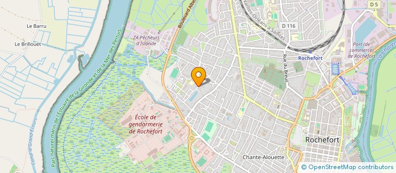 localisation de l'entreprise MADAME MILAGROS SANCHEZ  ROCHEFORT