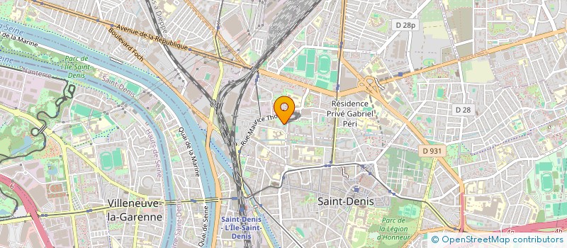 localisation de l'entreprise MADAME MILAGROS VALDIVIA VELASQUEZ à SAINT-DENIS