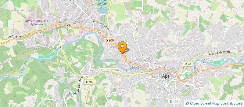 localisation de l'entreprise MADAME MILAINE LAURENT  APT