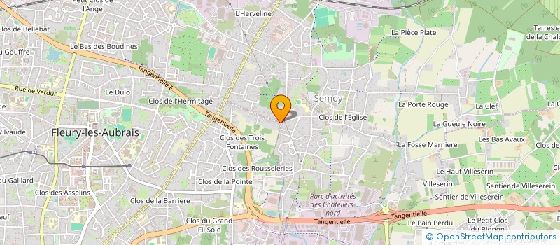 localisation de l'entreprise MADAME MILANA BABAIAN à ORLEANS