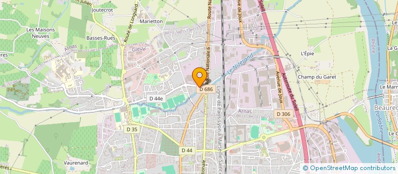 localisation de l'entreprise MADAME MILANKA AGATUNOVIC  GLEIZE