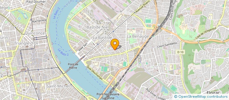 localisation de l'entreprise MADAME MILAY PAQUETE NOBRE DE CARVALHO  BORDEAUX