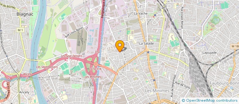 localisation de l'entreprise MADAME MILCA MORI  TOULOUSE