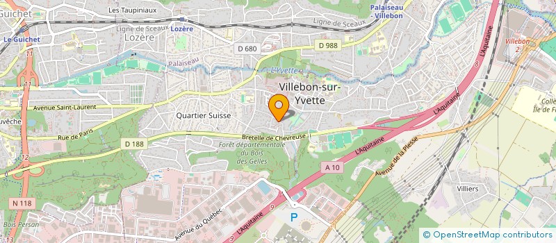 localisation de l'entreprise MADAME MILDA CORRAL  VILLEBON-SUR-YVETTE