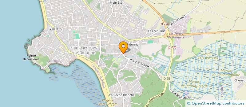 localisation de l'entreprise MADAME MILDRED ADRIANSEN  SAINT-GEORGES-DE-DIDONNE