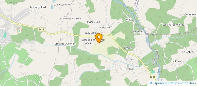 localisation de l'entreprise MADAME MILDRED GERAULT à MARCENAIS