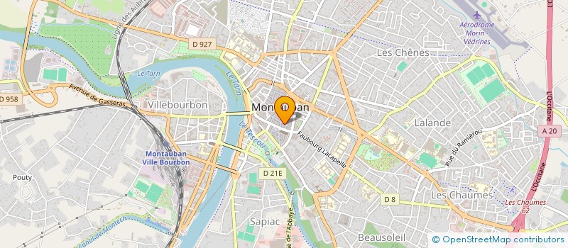 localisation de l'entreprise MADAME MILDRED LOBO  MONTAUBAN