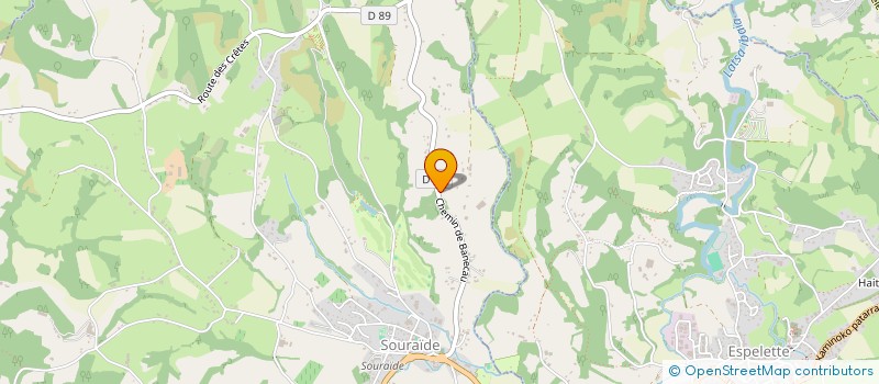 localisation de l'entreprise MADAME MILENA ALONSO  CAMBO-LES-BAINS