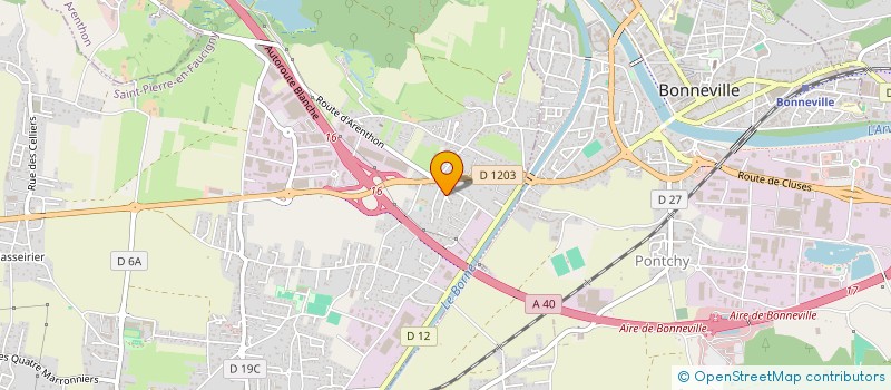 localisation de l'entreprise MADAME MILENA BONNY  SAINT-PIERRE-EN-FAUCIGNY