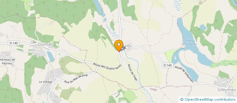 localisation de l'entreprise MADAME MILENA BYCZKOWSKA  SICCIEU-SAINT-JULIEN-ET-CARISIEU