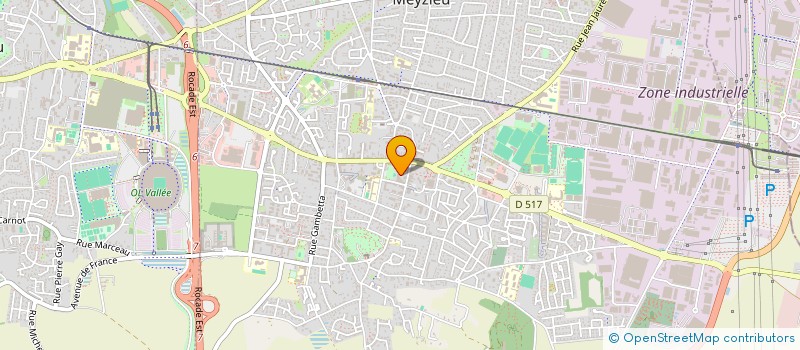 localisation de l'entreprise MADAME MILENA BZNUNI  MEYZIEU