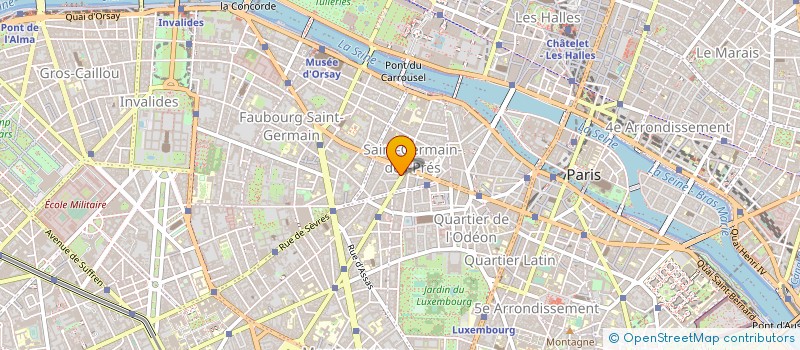 localisation de l'entreprise MADAME MILENA CESTRA  PARIS