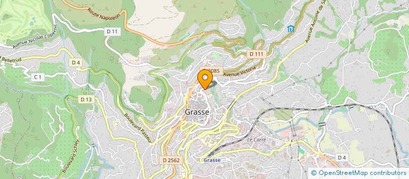 localisation de l'entreprise MADAME MILENA DECOSTER à GRASSE