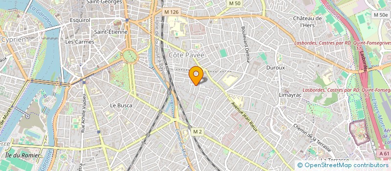 localisation de l'entreprise MADAME MILENA DUCOUDRAY à TOULOUSE