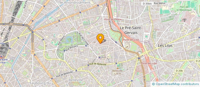 localisation de l'entreprise MADAME MILENA HIRSCH  PARIS