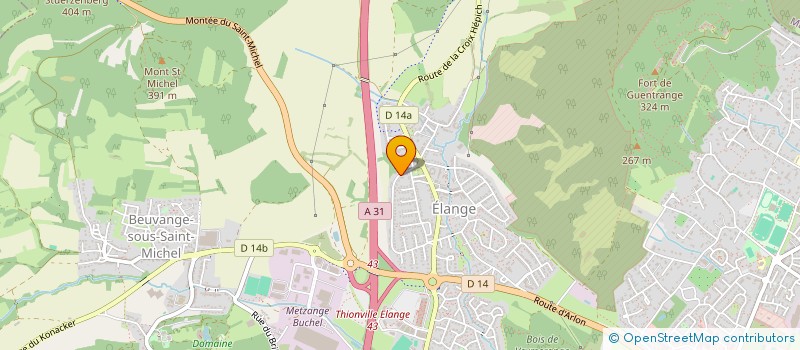 localisation de l'entreprise MADAME MILENA JEAN  THIONVILLE