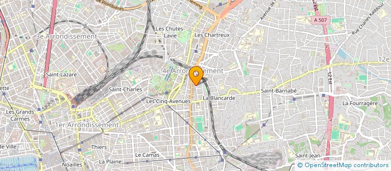 localisation de l'entreprise MADAME MILENA JEANJEAN à MARSEILLE