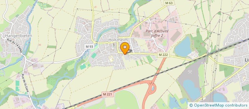 localisation de l'entreprise MADAME MILENA KORPACHYOVA  HOLTZHEIM